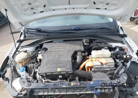 2019 Hyundai Ioniq Hybrid Blue из США, поврежденный, VIN KMHC65LC3KU179902